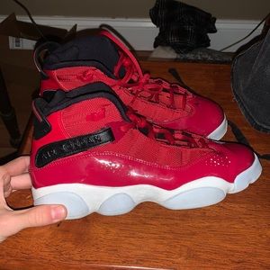 Air jordan 6 rings (red)